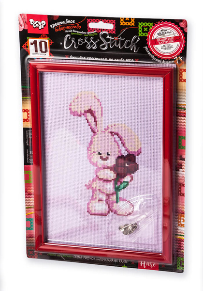 Набір креативної творчості "Вишивка хрестиком на канві CROSS STITCH"(15). Фото 5
