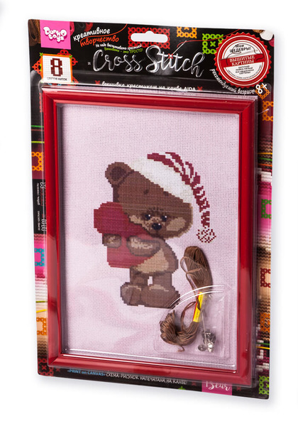 Набір креативної творчості "Вишивка хрестиком на канві CROSS STITCH"(15). Фото 8