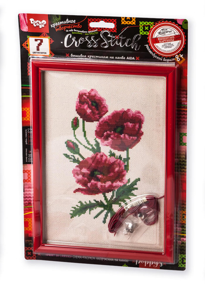 Набір креативної творчості "Вишивка хрестиком на канві CROSS STITCH"(15). Фото 9