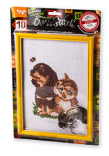 Набір креативної творчості "Вишивка хрестиком на канві CROSS STITCH"(15). Фото 13