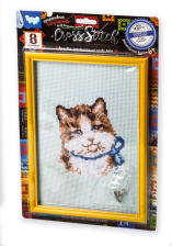 Набір креативної творчості "Вишивка хрестиком на канві CROSS STITCH"(15). Фото 2