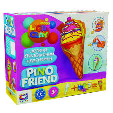 Набір легкого стрибаючого пластиліну Pino friend Айсі  70039