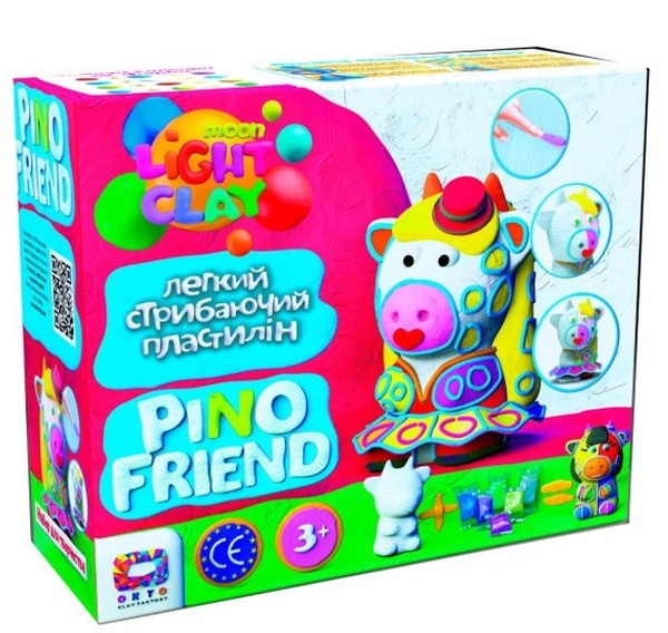 Набір легкого стрибаючого пластиліну Pino friend Діді 70061