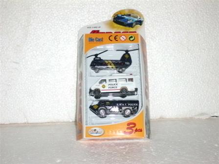 Набір машинок PT 2007 (96шт) 6 видов, 3 машинки, в кор-ке