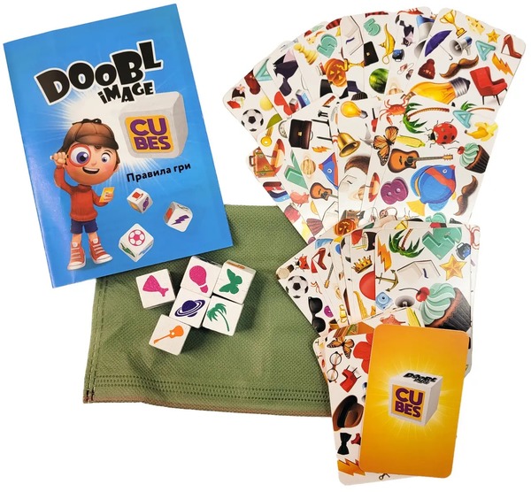 Настільна гра Doobl Image Cubes (10). Фото 3