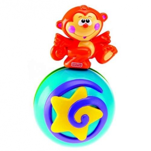 Неваляшка 5389 С мавпочка звук 3 кол,кор,17*9*9/96/