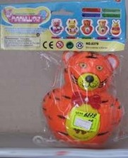 Неваляшка 6379 (72шт) в кульке, 2 вида, 14см