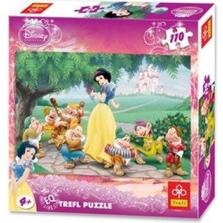 Пазл "110 ел." - Белоснежка и 7 гномов на прогулке/Disney 85001