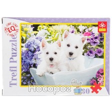 Пазли "130ел."-Собачки в корзинці (48) 82009