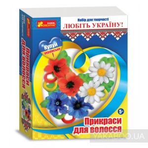 3035-2 Прикраси для волосся "Україна" 15165002У(55.02)