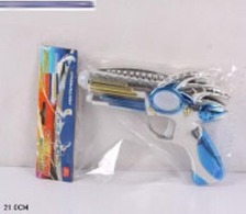 Пистолет-батар 010-5 (120шт)муз, в пакете 21см