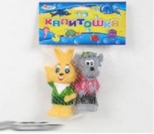 Пищалка "Капітошка" 118R (96шт / 8) Ну, постривай, в сітці 22 * 16 см