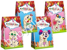 Підставка для ручок и карандашей 8006 "MIX 4 вида", в кор-ке 19,5см-12см-8см