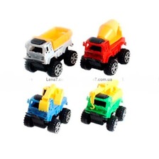 Будтехніка 9229 (384шт) инер-я, 13см, 4 вида, в кульке, 13-9-7,5см