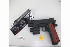 Пістолет 813297/P 366 B (144шт) пули, лазер, в кульке, 22,5-3,5-15,5см