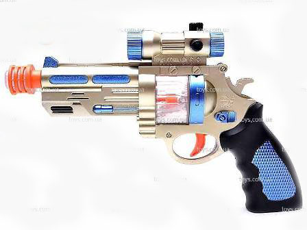 Пістолет AK-968 (192шт/2) батар., в пакете