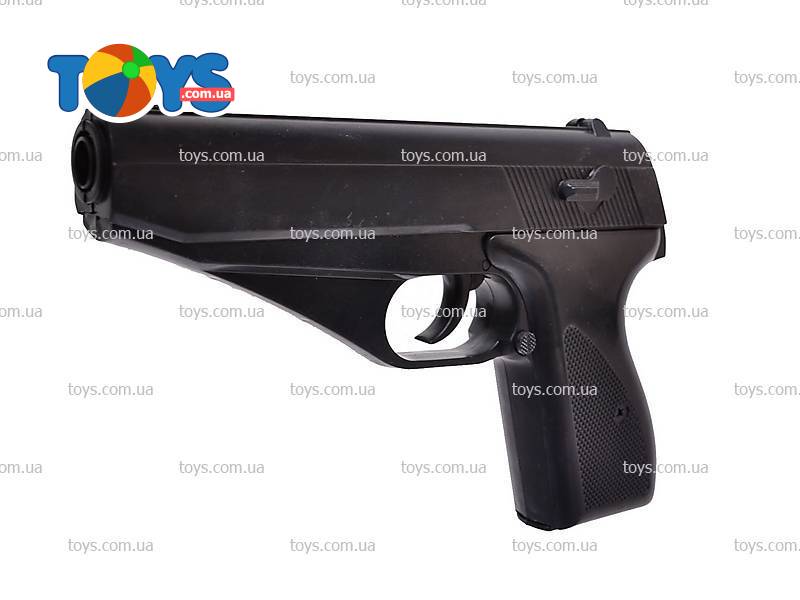 Пістолет P 139 (144шт) на пульки, сріблястий, у кульку, 15,5-25см