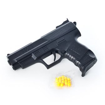 Пістолет P 2022 (288шт) на пульках, в кульке, 15-11-2,5см