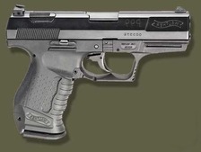 Пістолет P 99-1 (240шт) на пульках, лазер, свет, в кульке, 14-10-2,5см