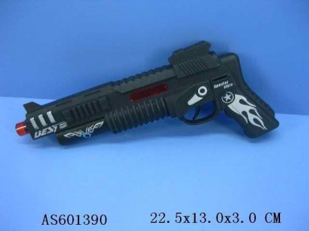 Пістолет трещетка-007C2 (312шт / 2) в пакеті 27см