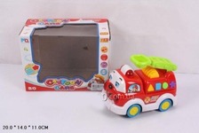 Пожежна машина MQ333-1 (953098) (72шт / 2) батар., Світло, в кор. 20 * 10,5 * 14см