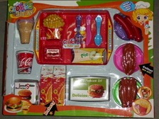 Продукти 777-C (36шт) с приборами, в кор-ке, 39-31-5см