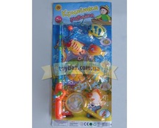 Рибалка 2186A "Крихiтка риболовля" заводна 6 шт.ліст.25 * 4 * 52 Ш.К. / 96 /