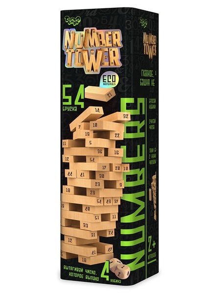 Розвиваюча настільна гра Number tower (6)