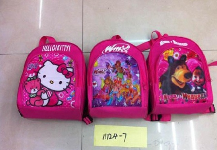Рюкзак B15342 "Hello Kitty", "Маша", "Winx" (480шт/2) 25*19см