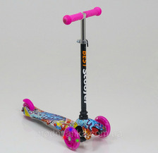 Самокат 1295 MINI Scooter 3 колеса трубка алюмінієва