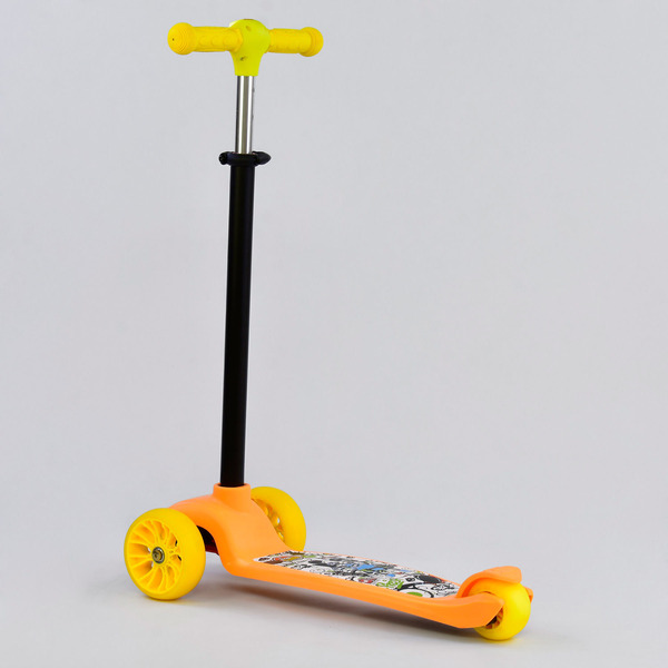 Самокат 3-ох колісний А 308Y  Best Scooter  з фарою