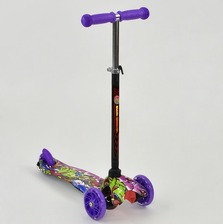 Самокат А 24700/779-1290 MINI Best Scooter(8) 3 колеса,PU