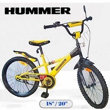 Велосипед 2-х коліс 20'' 112002 (1шт) "Hummer" з дзвінком, дзеркалом