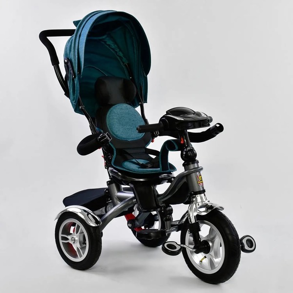 Велосипед 3-х кол,5890-3387 Best Trike сидіння поверт,скл,руль над,кол,пульт(світ звук). Фото 3