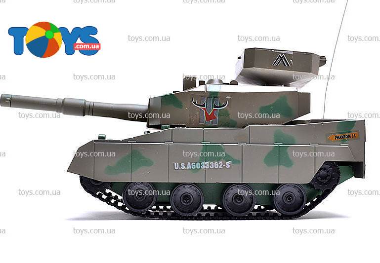 Танк 9344 (36) р/у, стреляет пульками, аккум, 2 вида, в коробке [коробка] - 6965979080108
