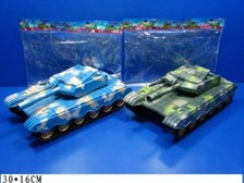 Танк 9801 (48шт/2) с аксессуарами,  в пакете 30*16,5*11см