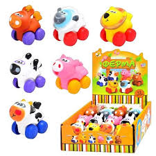 Тварини PLAY SMART 9552 *Ферма* на колесах 4в 12 шт.в короб.20*19*7