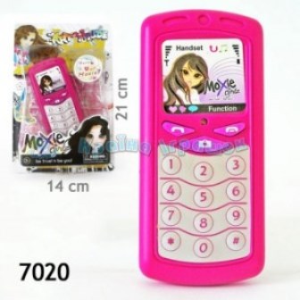 Телефон "MOXIE" 7020 (240шт/2)батар.,муз.,на планшетке 14*4*21,5см