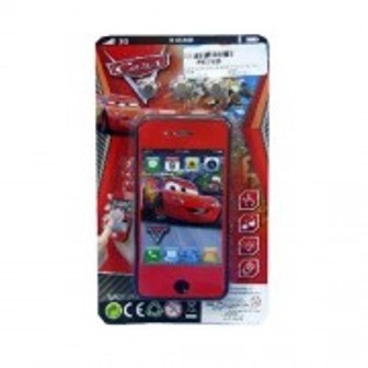 Телефон 5298 D (480шт) ТЧ, звук, свет, на листе, 18,5-10,5см