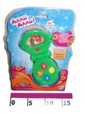 Телефон 7099B (96шт/2)"Алло, Алло!" батар., 6+ мес.,на планшетке 23*18см