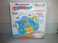 Телефон ZYE 00005 (36шт) звук, свет, 2 цвета, на бат-ке, в кор-ке, 23,5-8-26,5см