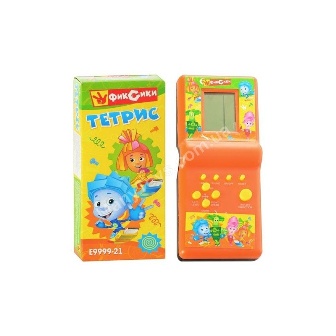 Тетріс E 9999-21 (200шт) ФК, на бат-ке, в кор-ке, 19-8-2,5см