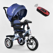 Велосипед 3-х кол,5890-9367 Best Trike сидіння поверт,скл,руль над,кол,пульт(світ звук)