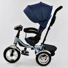 Велосипед 3-х кол,5890-9367 Best Trike сидіння поверт,скл,руль над,кол,пульт(світ звук). Фото 3