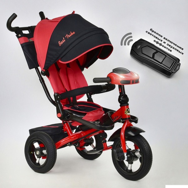 Велосипед 3-х кол. 6088 F - 2560 Best Trike (1) ПОВОРОТНОЕ СИДЕНИЕ, СКЛАДНОЙ РУЛЬ, РУССКОЕ ОЗВУЧИВАН