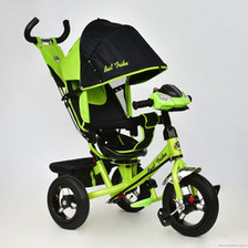 Велосипед 3-х колёс. 7700 В - 5890 /САЛАТОВЫЙ/ Best Trike (1) ПОВОРОТНОЕ СИДЕНЬЕ, НАДУВНЫЕ КОЛЕСА пе