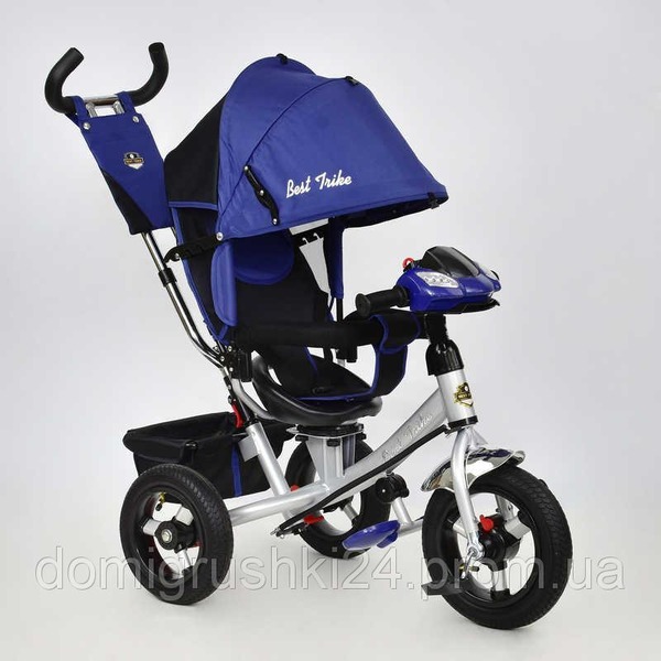 Велосипед 3-х колёс. 7700 В - 6340 Best Trike (1) ПОВОРОТНОЕ СИДЕНЬЕ, НАДУВНЫЕ КОЛЕСА п