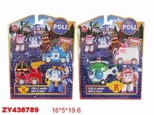 Транспорт P1 "Robocar POLI" інерц.2в.2 шт.ліст.16 * 5 * 19,6 Ш.К. / 288 /