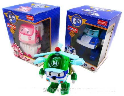 Трансформер 83169/70/71/72 "Robocar POLI" 4в.кор.11*10*15 ш.к./96/
