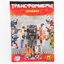 Трансформер JOY TOY 8009 робот "Драйвер" лист 24*33 ш.к./60/